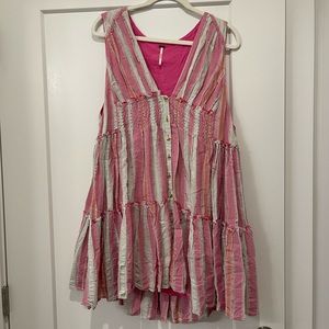 Free People striped Tunic